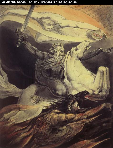 William Blake Death on a Pale Horse
